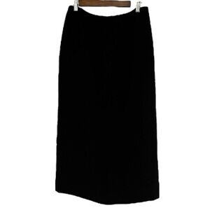 JONESWEAR ESSENTIALS CORE SUITIN PENCIL MAXI SKIRT BLACK SIZE 10 NEW WITH TAGS